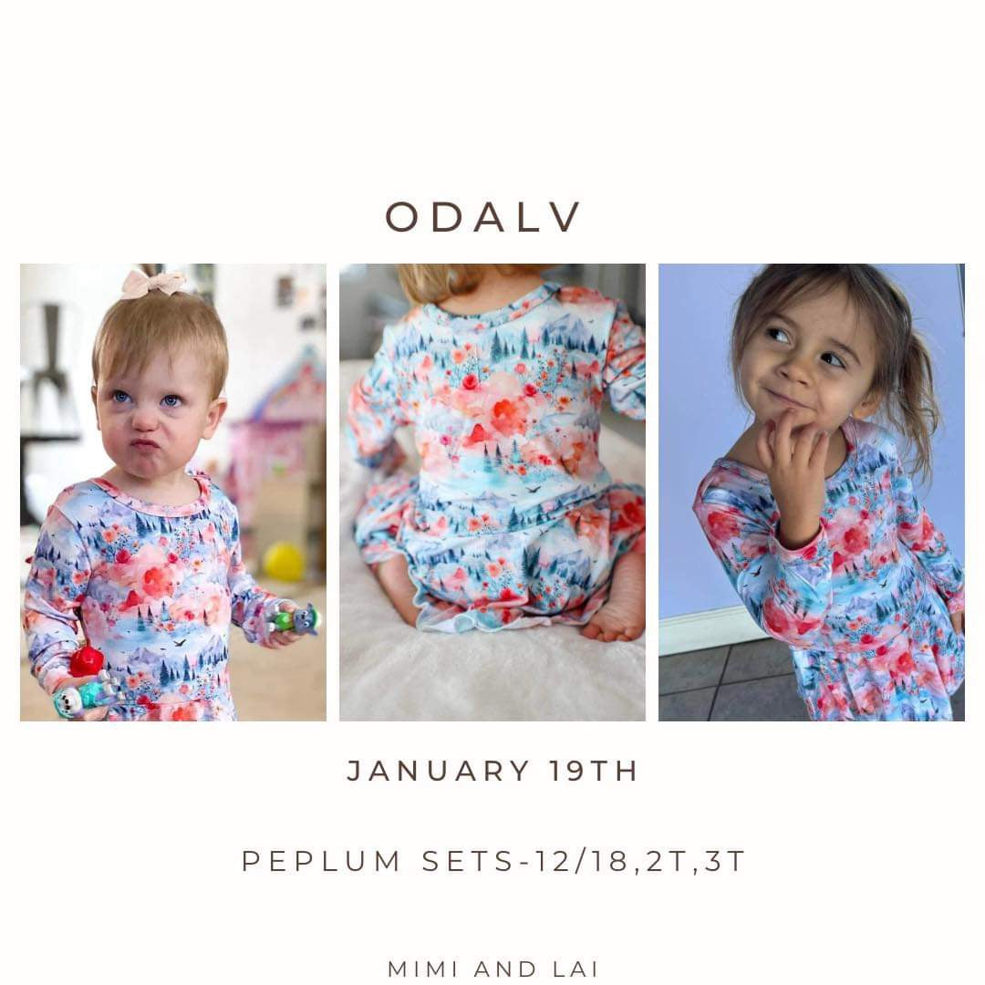 Odalv Peplum sets!