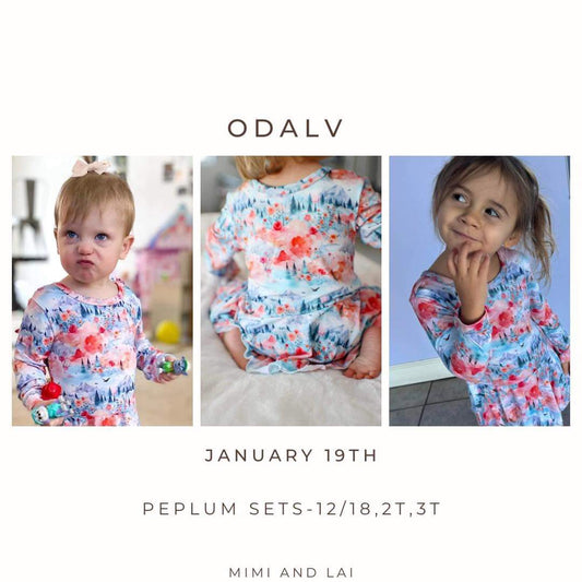 Odalv Peplum sets!