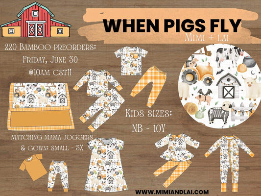 🐷🎃When Pigs Fly!🐷🎃